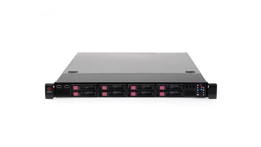 خادم مدمج 1U QTECH QSRV-160802-E-R للمؤسسات الصغيرة والمتوسطة