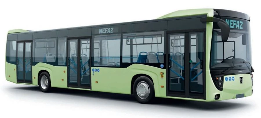 Low-Floor NEFAZ 5299 Bus with KAMAZ Diesel Engine 667.521-250