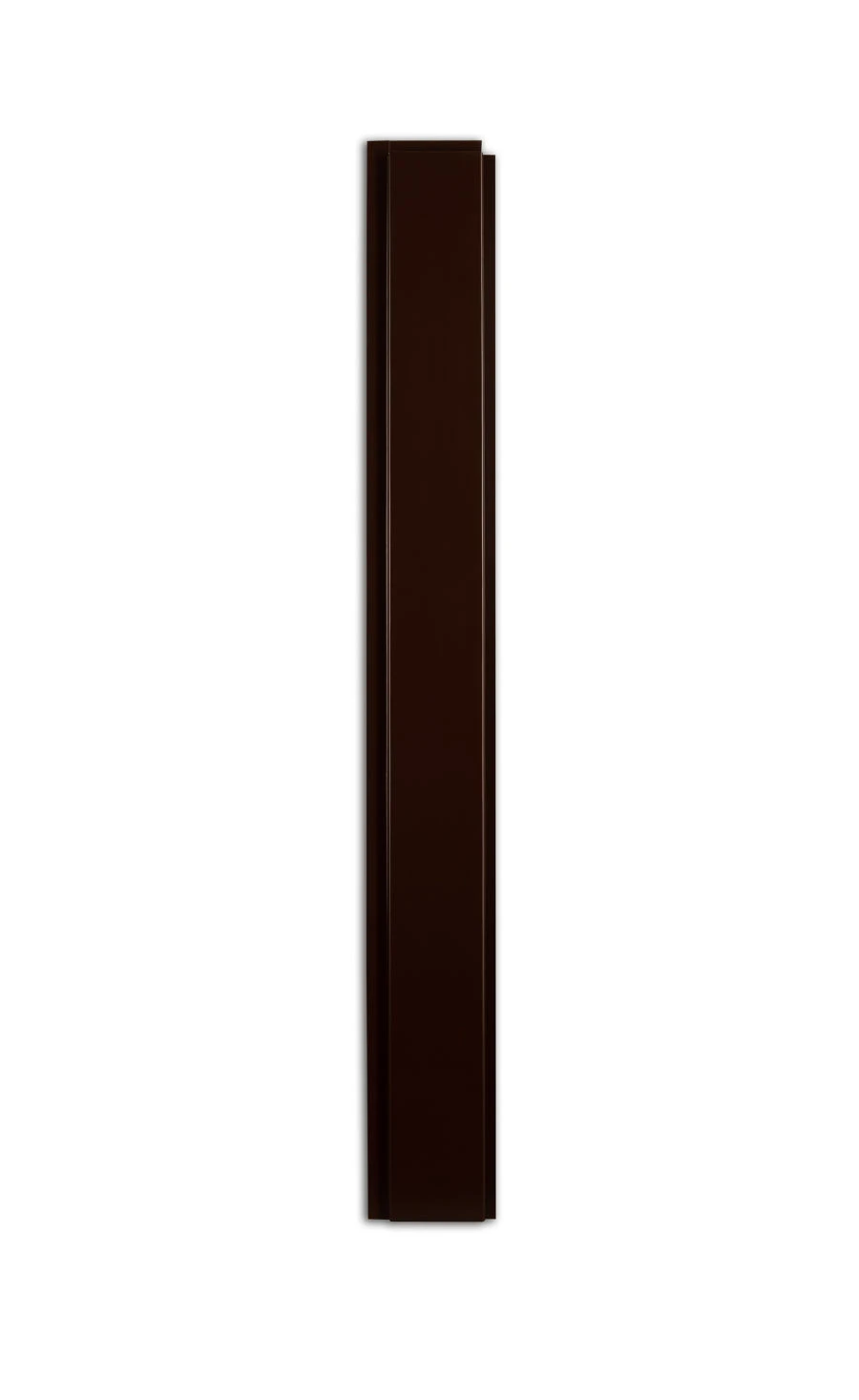 لوحة معدنية خطية "يار-بانل" -L ضيقة (145x2470mm) بني 0.45mm