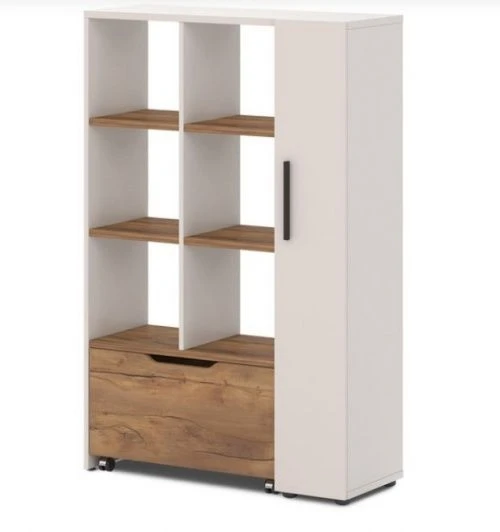Document rack with swing door, model EL-106.08.00-01