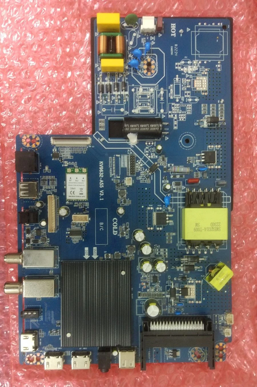 وحدة اللوحة الرئيسية الإلكترونية للتلفاز UHD سمارت 50” (كود KV9632-A55-108-01)