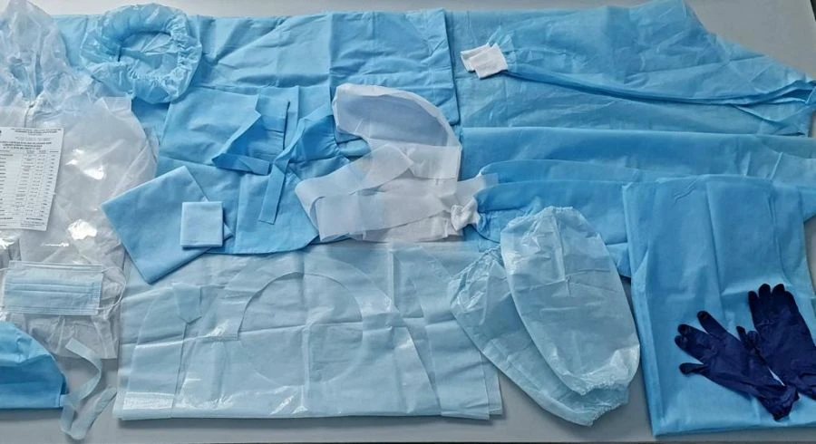 Disposable Non-Sterile Medical Clothing Set "KAMI" TU 32.50.50-003-74579978-2020