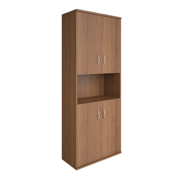 Closed Office Cabinet with Niche