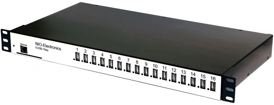 Remote USB Switch for Connecting Devices - NIO-EUSB16ep