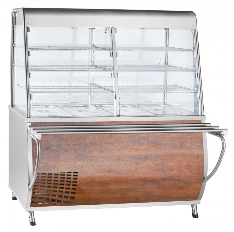 High-Temperature Refrigerated Showcase with Neutral Cabinet PVV(N)-70T-C-01-NSh