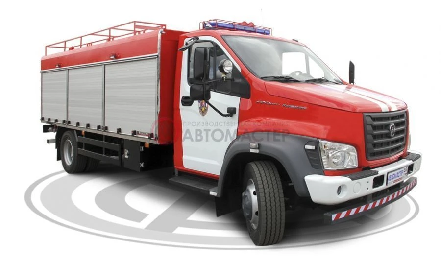 شاحنة صهريج إطفاء، نموذج 2322KV على هيكل GAZ C42R33