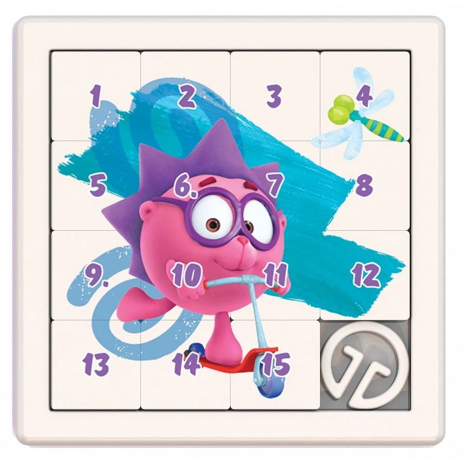 Logic Game "Collectibles" (Smeshariki: Hedgehog)