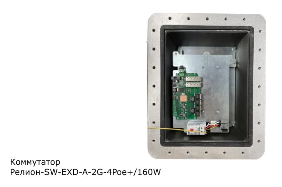مفتاح مُدار مقاوم للانفجار SW-EXD-A-2G-4Poe+/160W