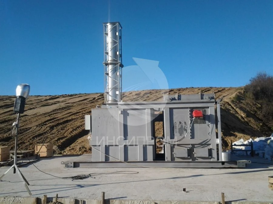 محرقة عالية الحرارة للتخلص من النفايات البيولوجية INSI C-350