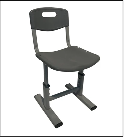 Plastic Seat Student Chair for Educational Institutions