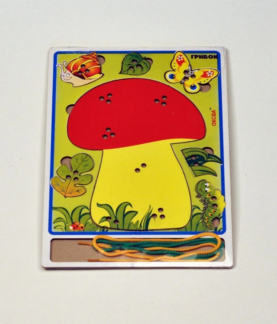 لعبة الشد "فطر" التعليمية مع 7 قطع