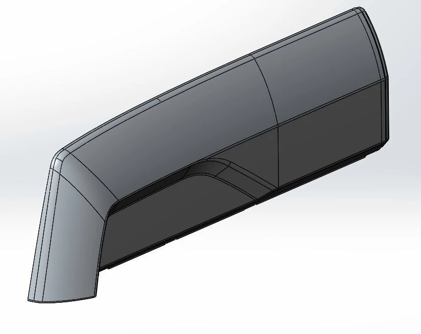 Right Rear Fairing for Vehicles - 6282-401-5612121-21