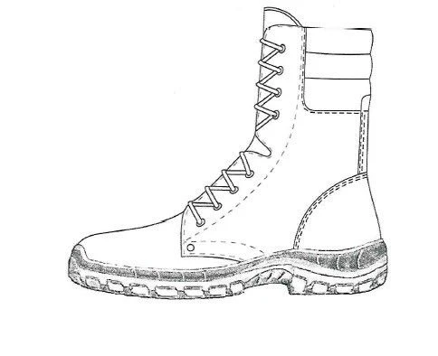 Leather High-Top Safety Boots for Men with Puncture-Resistant Kevlar Insole BV Model