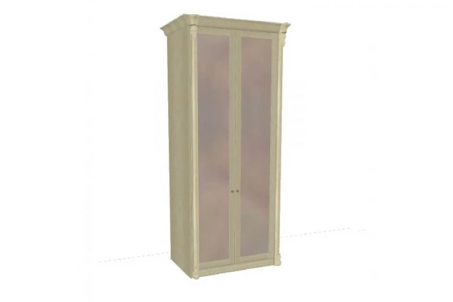 ميرابيلا LD.649012.000 باب واجهة مع مرآة (جلد لنتو)