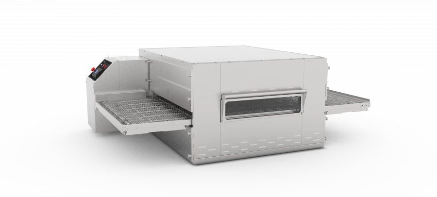 Electric Conveyor Pizza Oven PЭК-800 with Door (2 Layers)