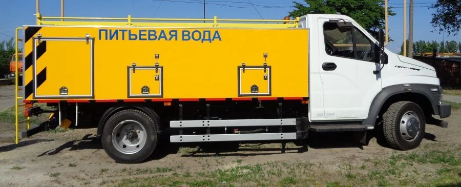 Airport Drinking Water Refueling Truck MBA-01 on GAZelle NEXT Chassis