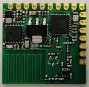 وحدة راديو LoRaWAN مع وحدة تحكم وهوائي LRRT-868-PCB-SPDS