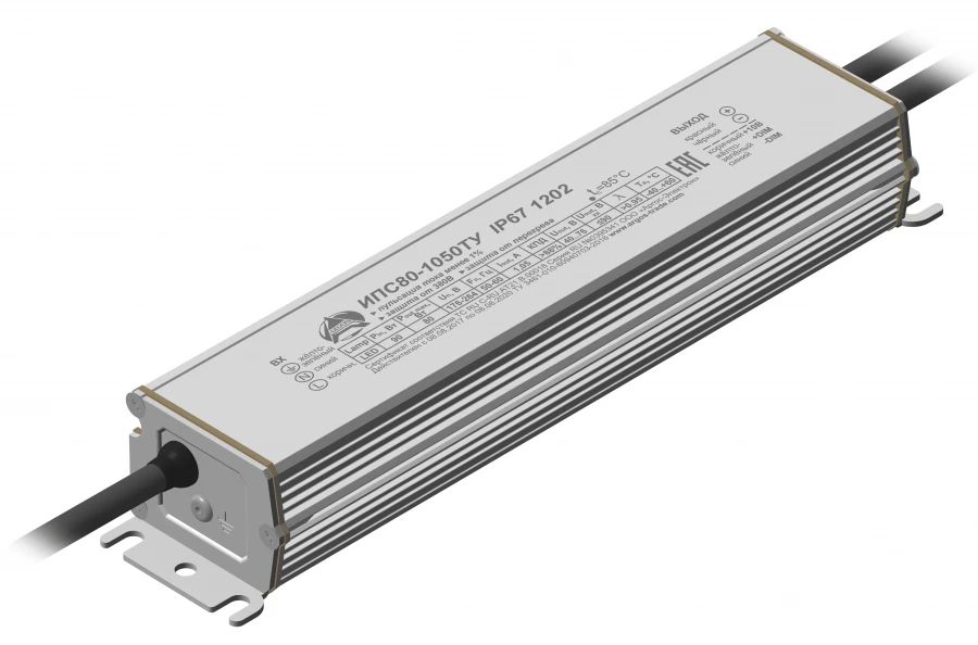 مصدر الطاقة المقاوم للماء IPS80-1050TU IP67 1202