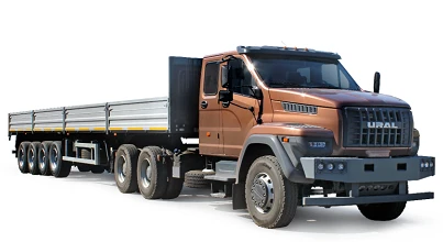 Ural 7470-01 Semi-Trailer Truck with ZF Gearbox Options