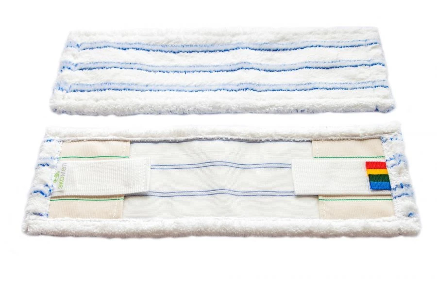 Flat Microfiber Mop with Soft Abrasive 50 cm