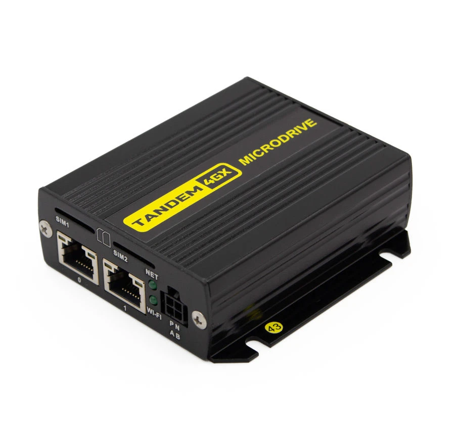 جهاز توجيه صغير 4G مع مودم LTE Cat.4 وواي فاي - Microdrive Tandem 4GX-5