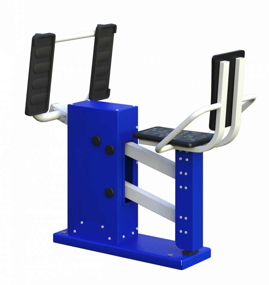 Outdoor Stationary Leg Press Machine "Romana" 207.38.05