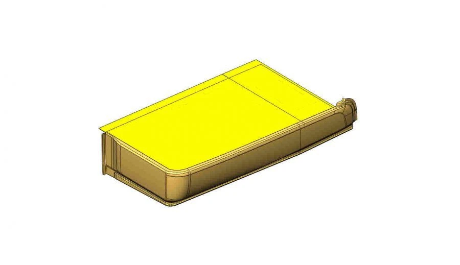 Front Right Podium Cover for Vehicles with Grabiole 529222-5107096-77