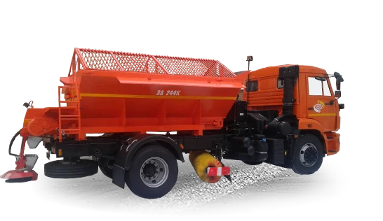 Combined Road Machine ED 244KS on KAMAZ 43255-G5 Chassis