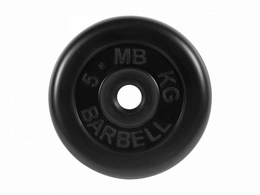 Standard Rubber-Coated Disc 5 kg, 31 mm - MB-PltB31-5