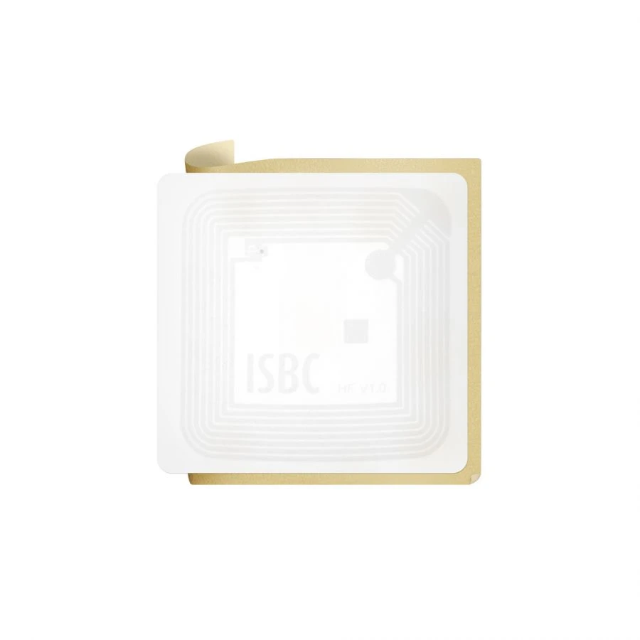 ISBC® Labels for Non-Metal Surfaces 50x50 HF, SLIX2, Pet Adhesive
