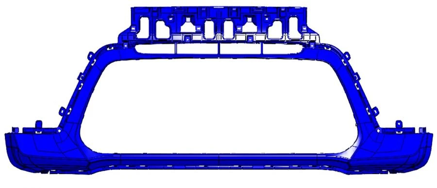 Front Lower Bumper Cover for KIA Cerato, Soul, Seltos SK3 86512-K0000