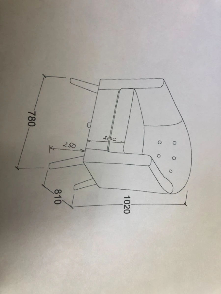 Comfortable Oscar Model Armchair