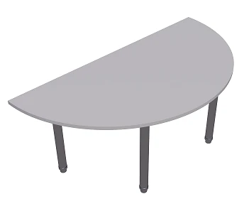 طاولة نصف دائرية معدنية S.T.MK.5