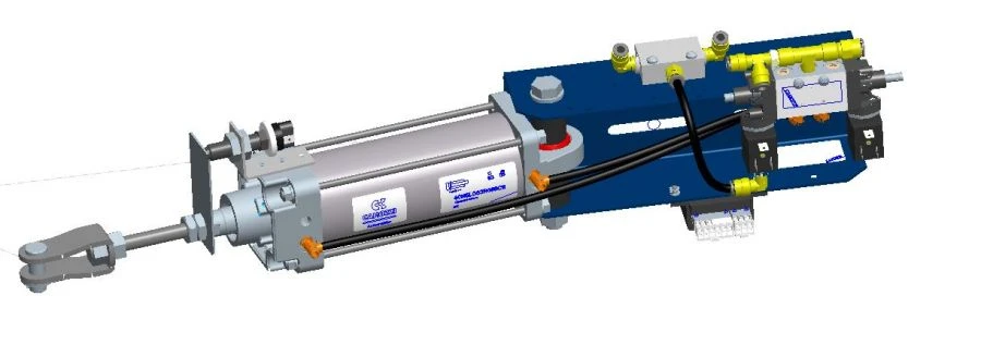 مشغل باب هوائي للمركبات 40N1R63/116T1B051