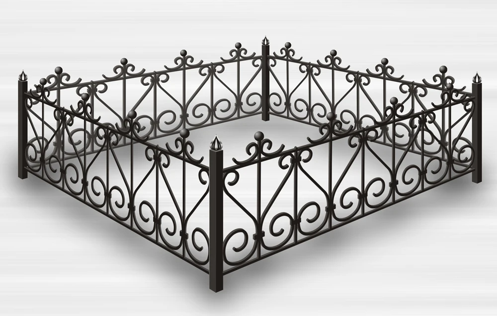Cemetery Fence for Graves - Durable and Elegant Design