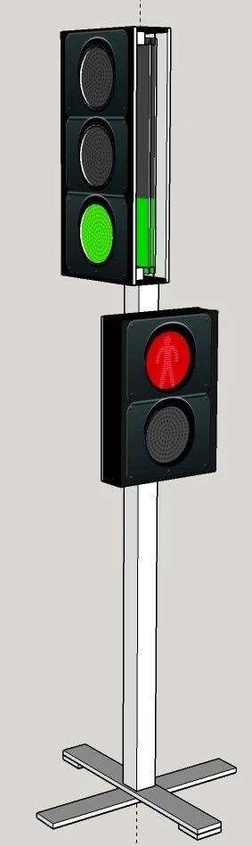 Children's Traffic Light for Educational Purposes