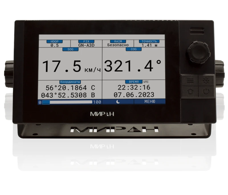 جهاز استقبال مؤشرات GNSS "ميران GNSS-SP-2" (م.ن.ن.464318.001)