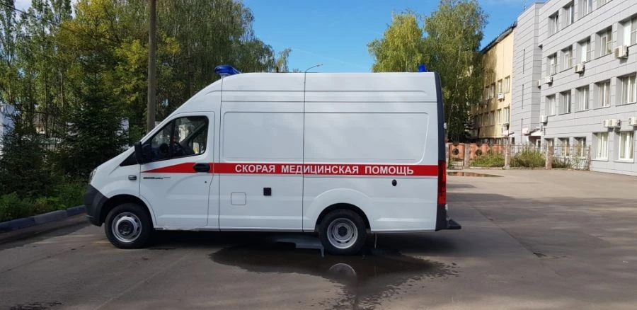سيارة إسعاف طبية من الفئة A IAЦ-1767BA على هيكل GAZ