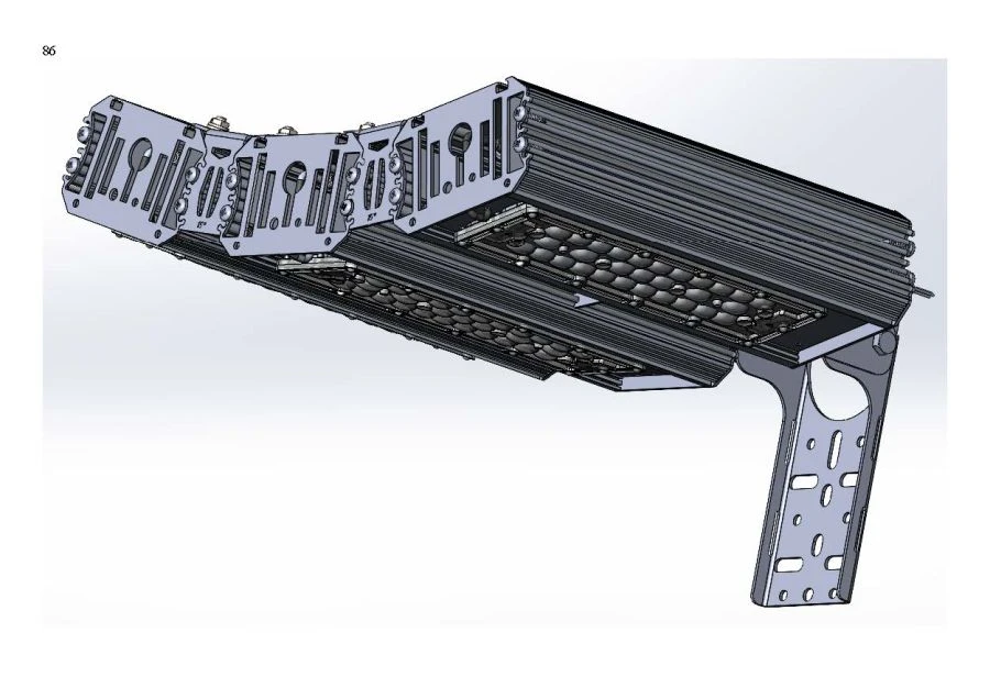 ضوء LED بتصميم صناعي "MTM IoT" سلسلة مكعب 120 مع اتصال جانبي