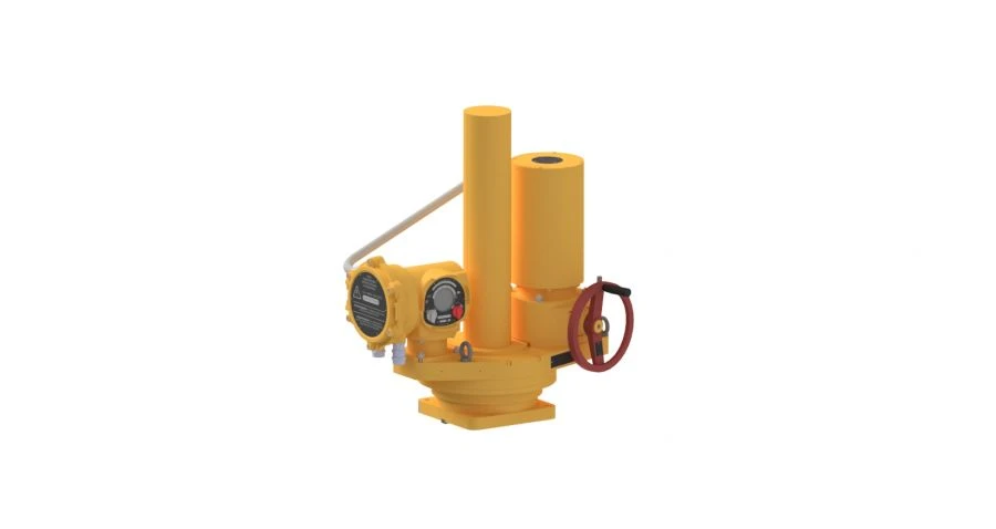 Multi-Turn Electric Drive with Maximum Torque 4000 Nm