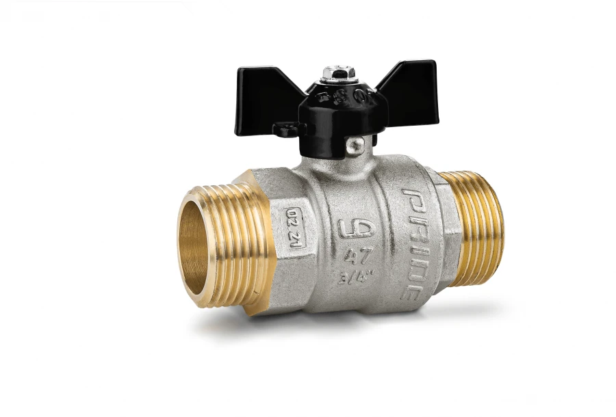 LD Pride Brass Ball Valve 47.20.N-N.B for Liquid and Gas Control