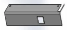 Over-Window Casing for Subway Cars, Model RTGN.01.7752.29.03.100
