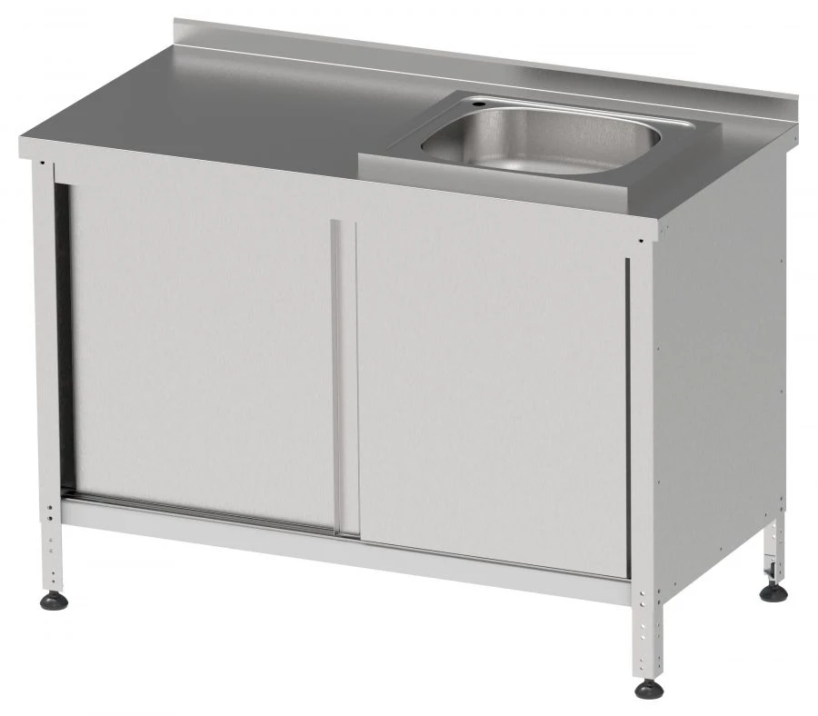 طاولة إعداد الطعام مع حوض STKMP-1-1200x600