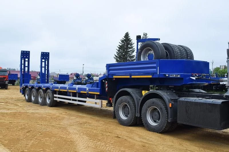 Heavy-Duty Semi-Trailer, UZST Brand, Type 9176, Model 9176-0000045