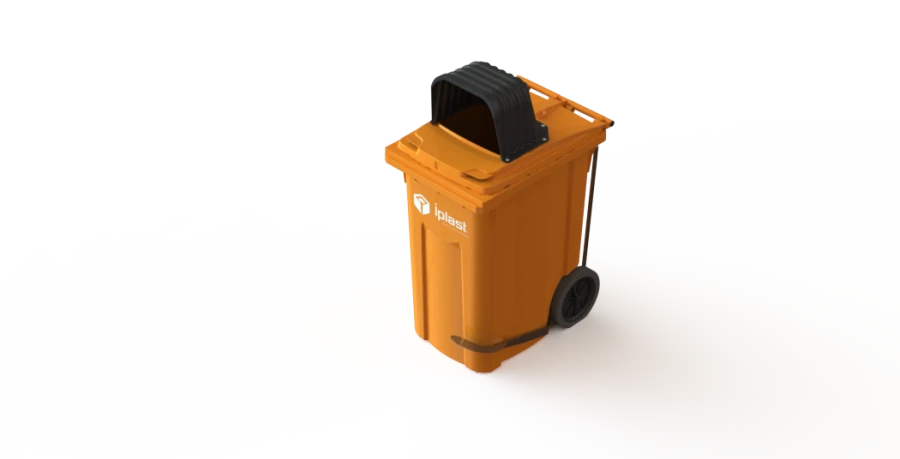 Mobile Waste Container 360L Art.28.C82.H (20.806.30.PE; 21.055.30.PE.T)