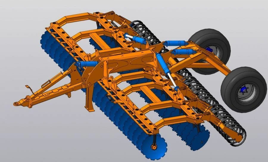 محراث قرصي مودولي BDM-6x2P