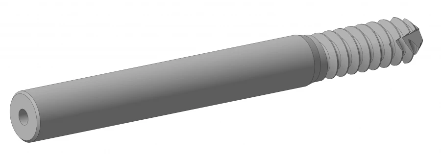 Neck Screws Ø 8 mm, Length from 64 to 134 mm with 5 mm Pitch, Code 664.0XX