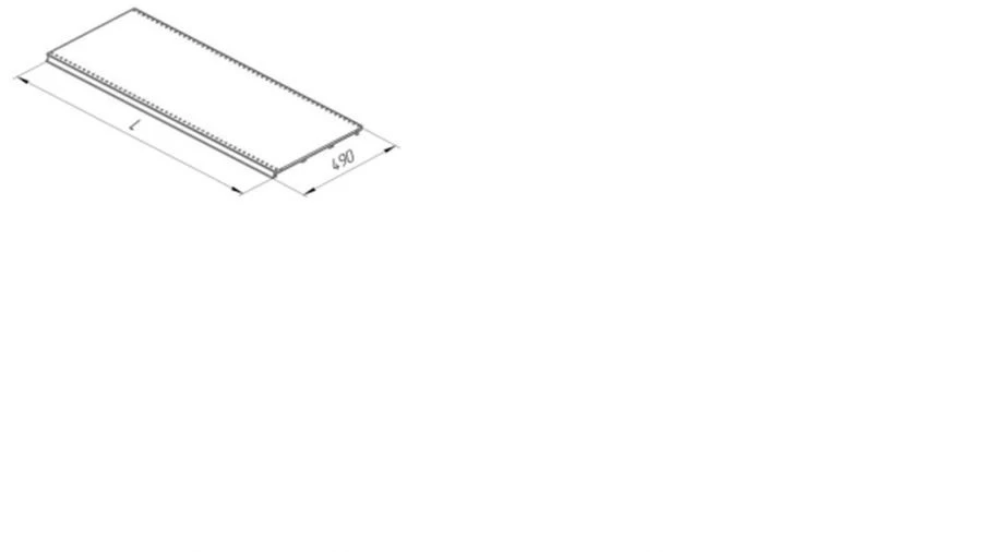 رف 50x91.5 لعرض البيع بالتجزئة