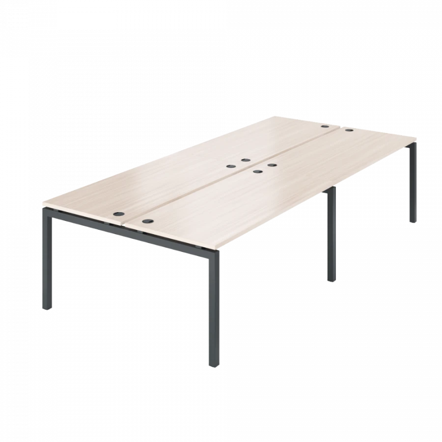 Double Bench for 4 Workstations AMB-004-4