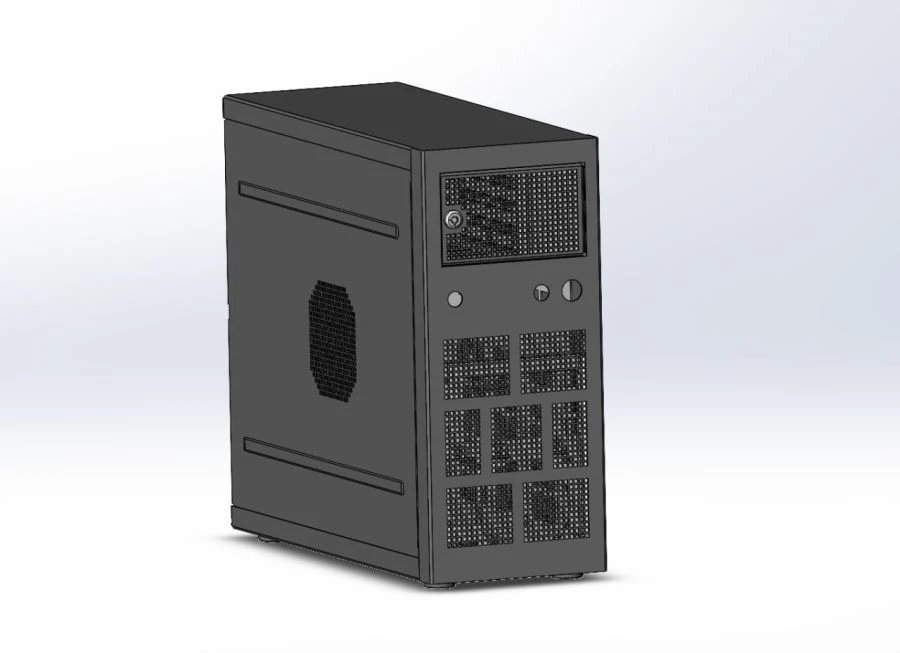 هيكل ميني تاور العالمي للوحة الأم mATX - نIKA.301179.412